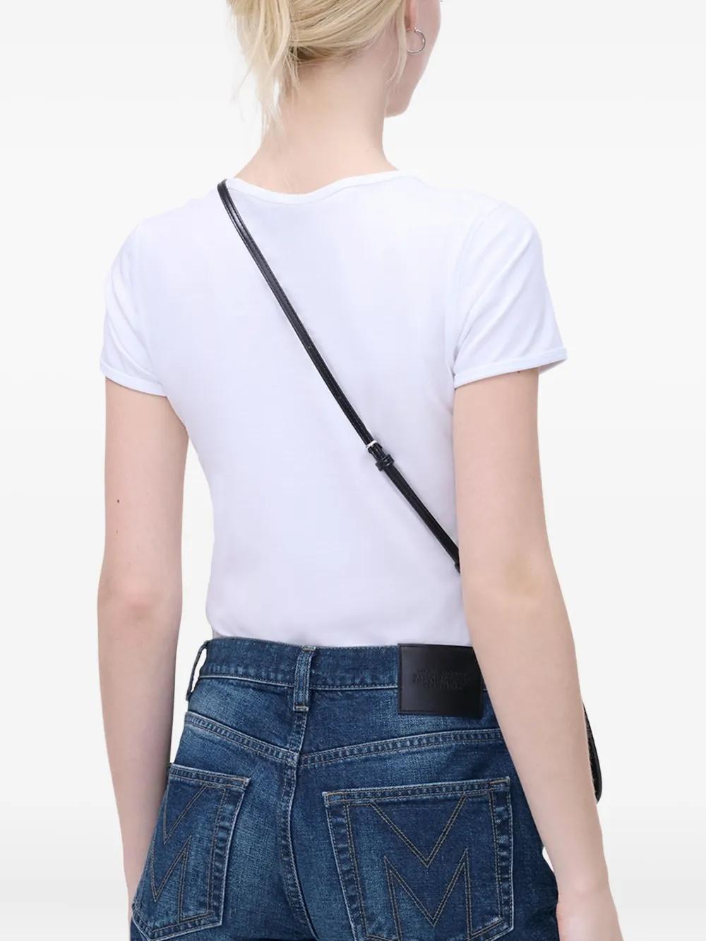 MARC JACOBS Glam Claw Clip Mini Leather Crossbody Handbag