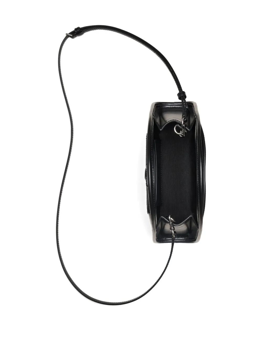 MARC JACOBS Glam Claw Clip Mini Leather Crossbody Handbag