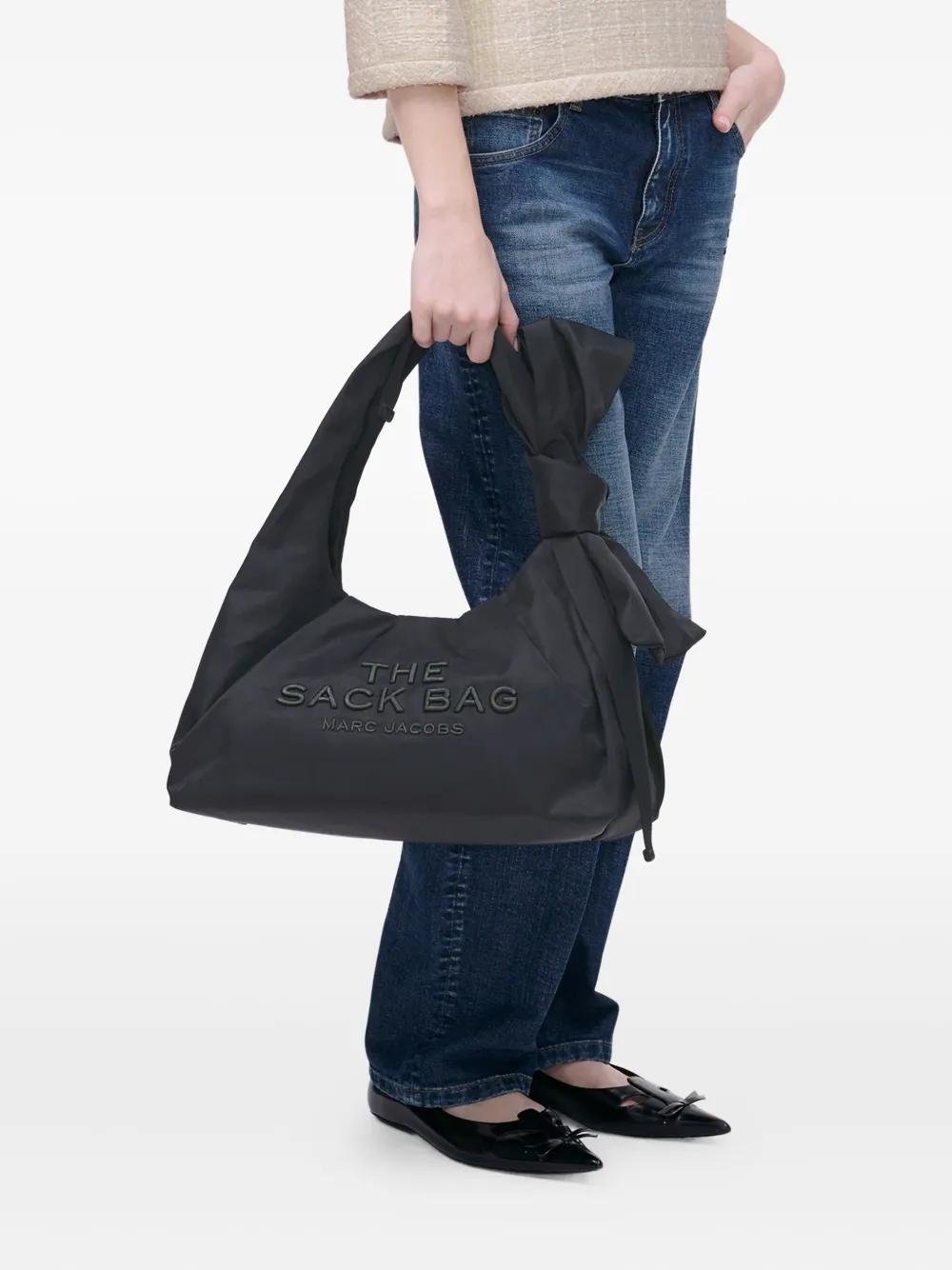 MARC JACOBS The Bow Nylon Large Sack Handbag - Spacious and Stylish