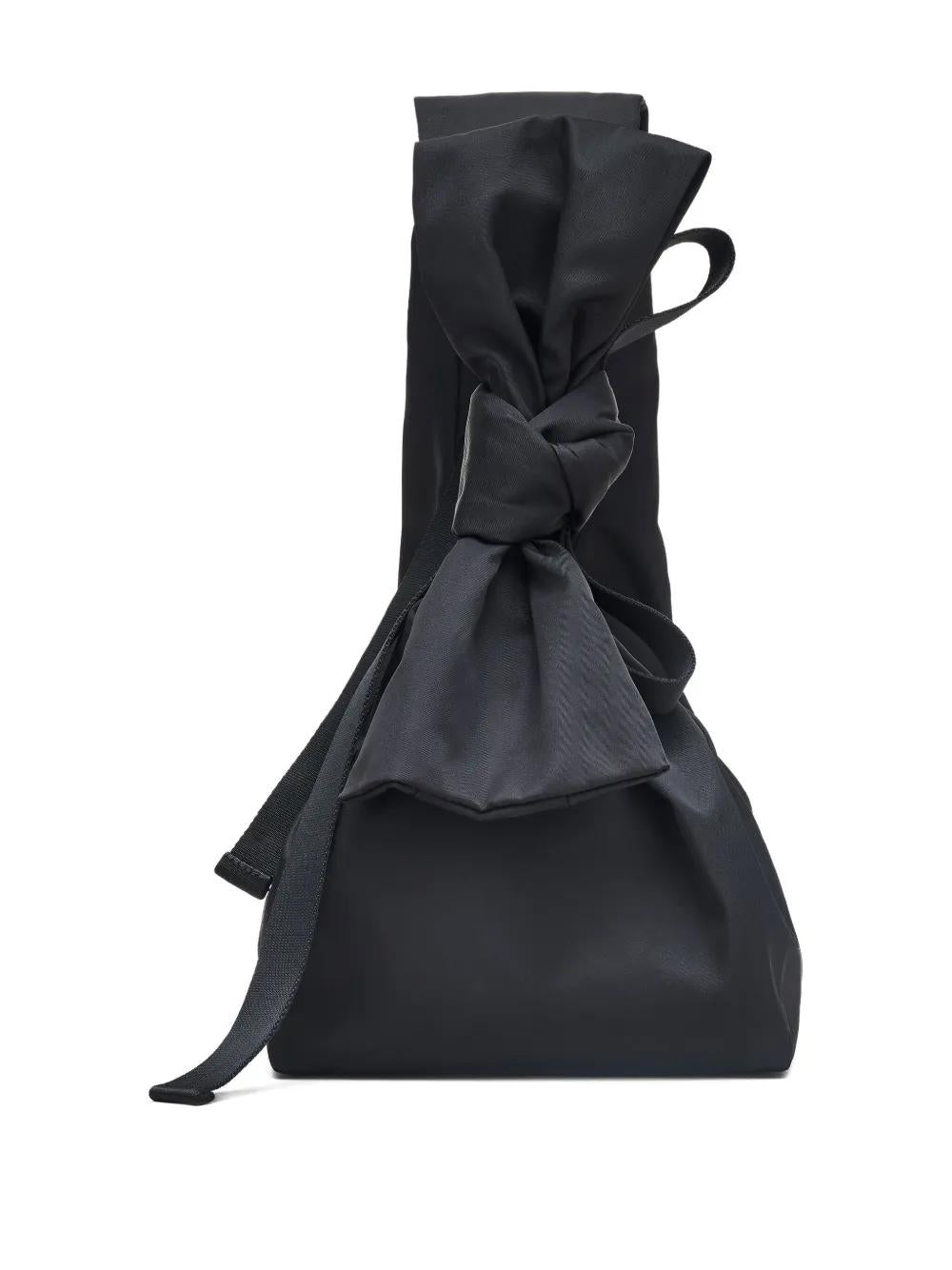 MARC JACOBS The Bow Nylon Large Sack Handbag - Spacious and Stylish