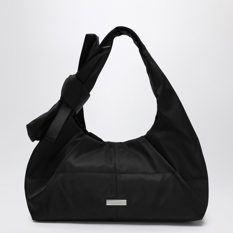 MARC JACOBS Mini Bow Detail Nylon Shoulder Handbag