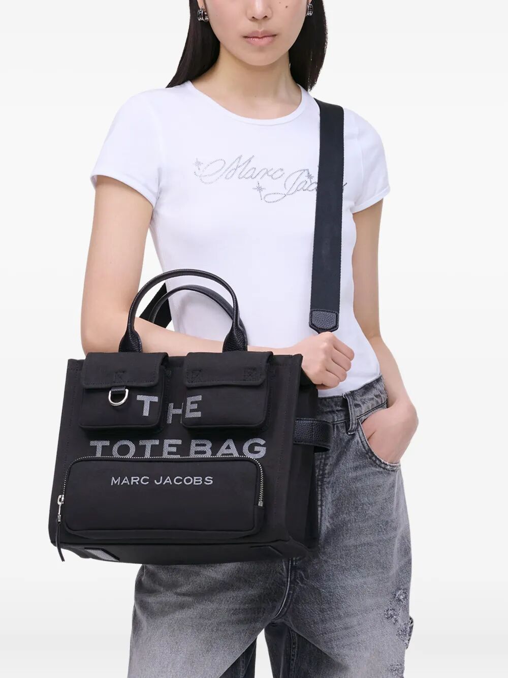 MARC JACOBS Cargo Medium Tote Handbag for Women