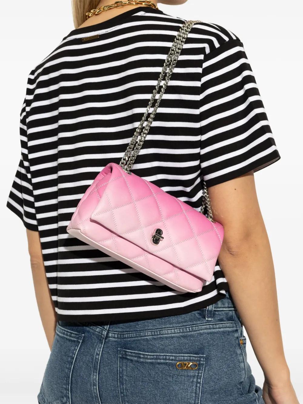 MARC JACOBS Mini Quilted Dual Chain Crossbody Handbag