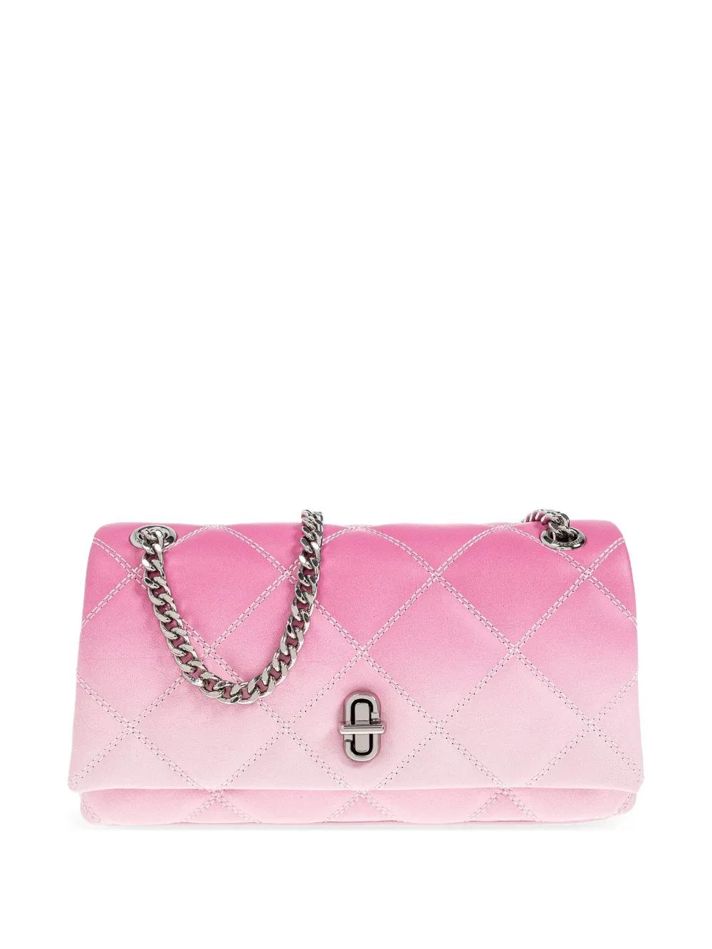 MARC JACOBS Mini Quilted Dual Chain Crossbody Handbag
