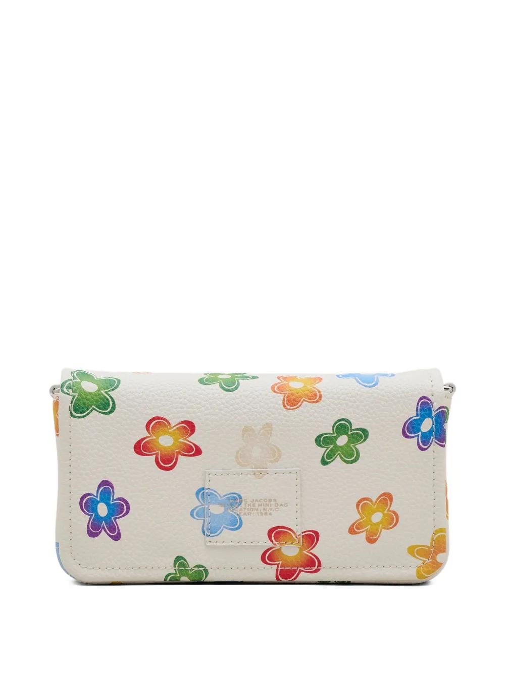 MARC JACOBS Mini Handbag with Floral Print