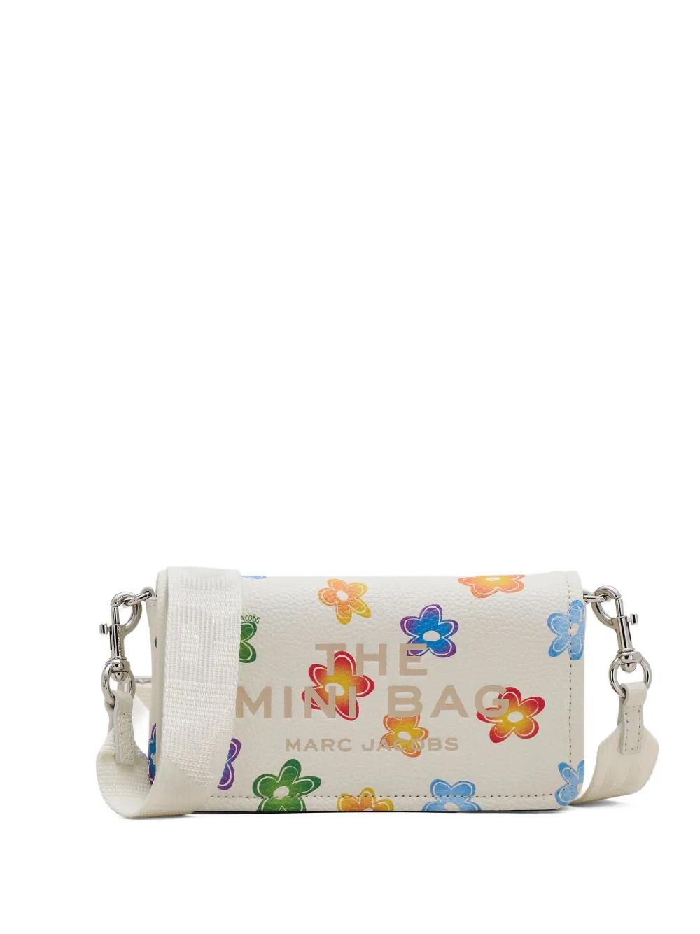 MARC JACOBS Mini Handbag with Floral Print