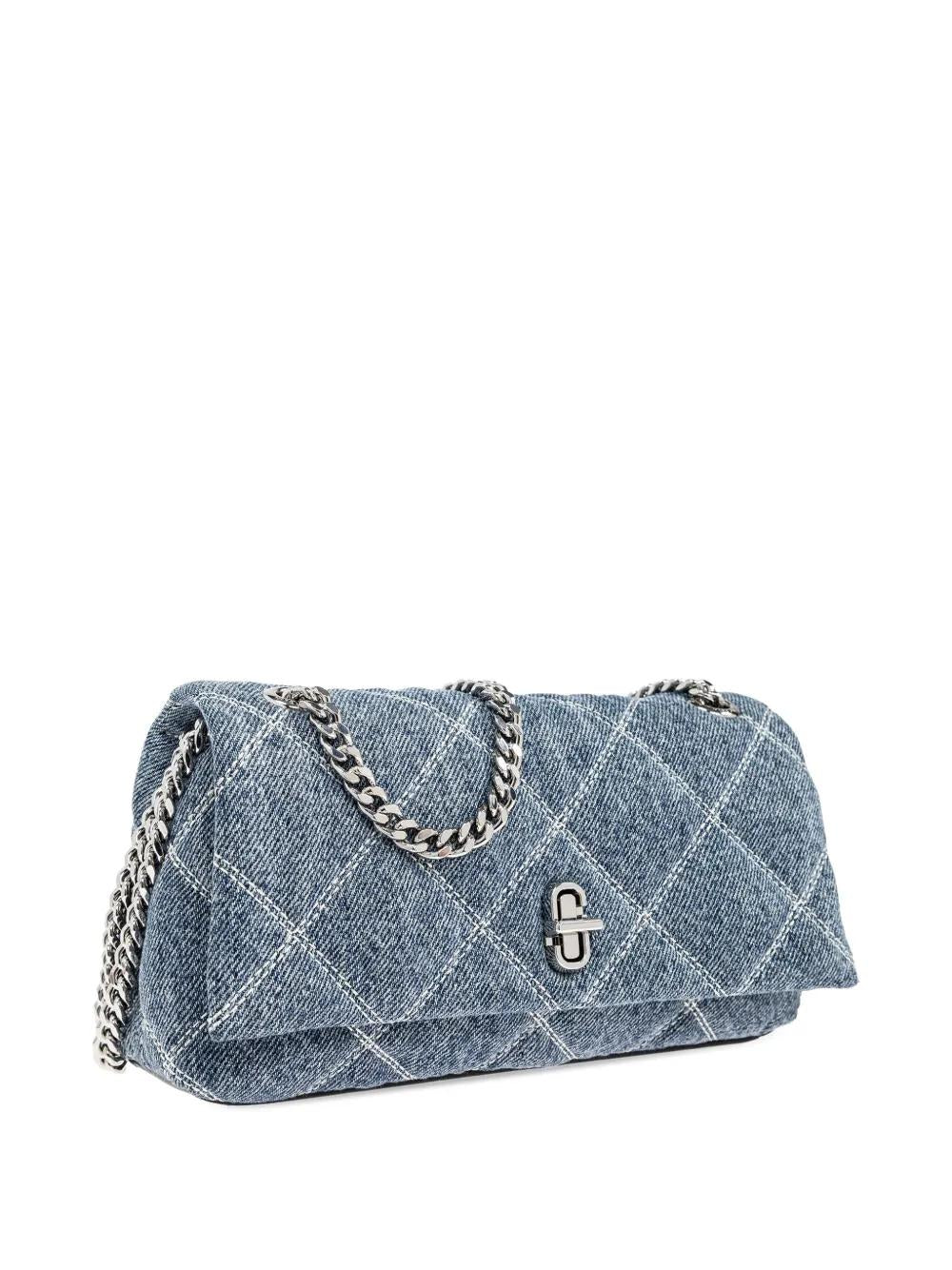 MARC JACOBS Mini Quilted Dual Chain Crossbody Handbag