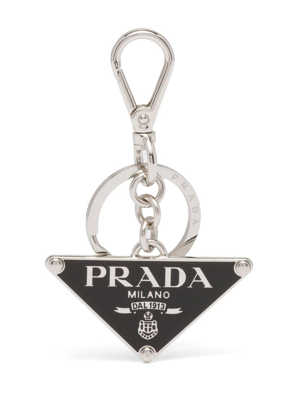 PRADA Metal Key Ring for Men
