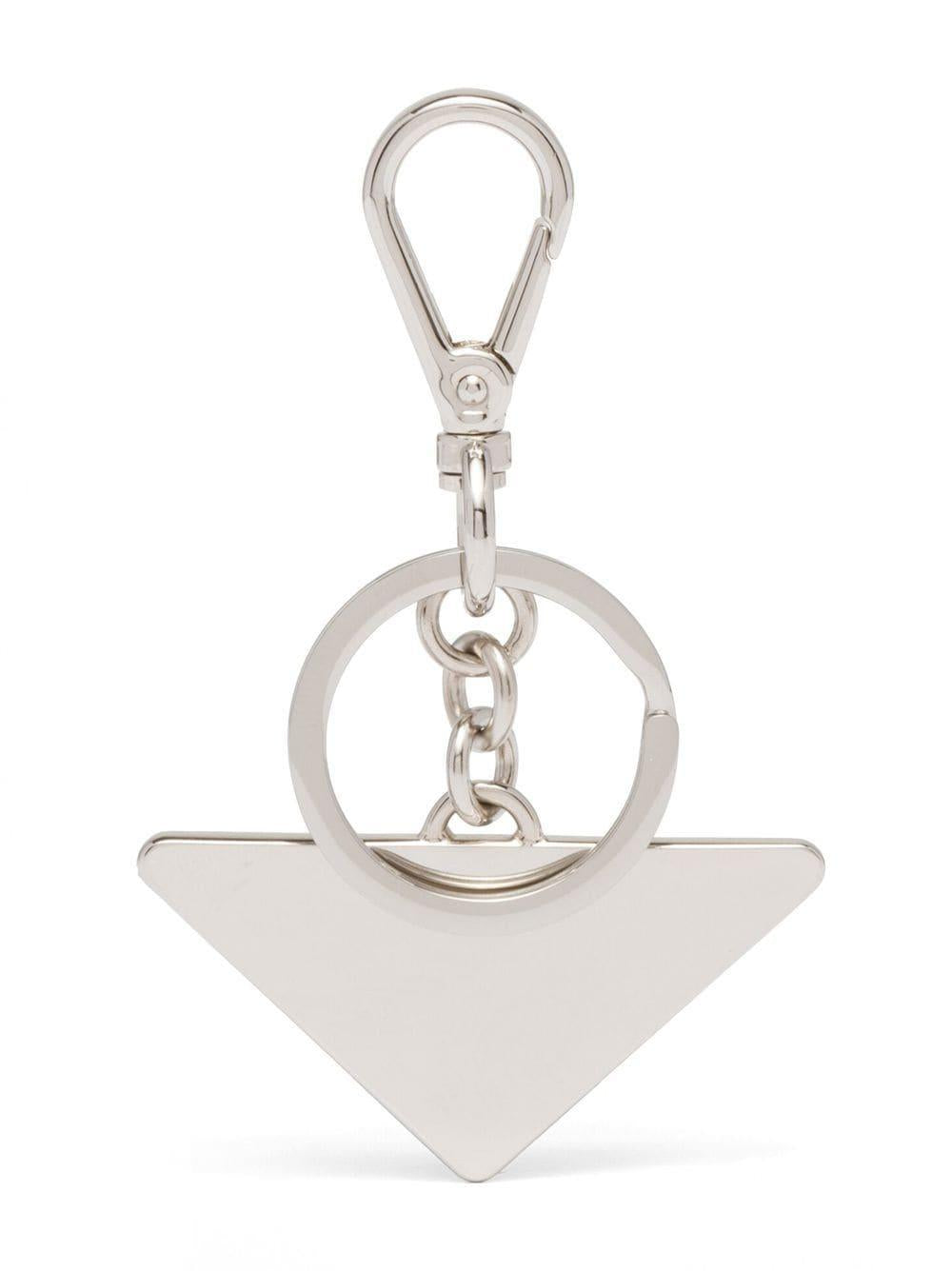 PRADA Metal Key Ring for Men