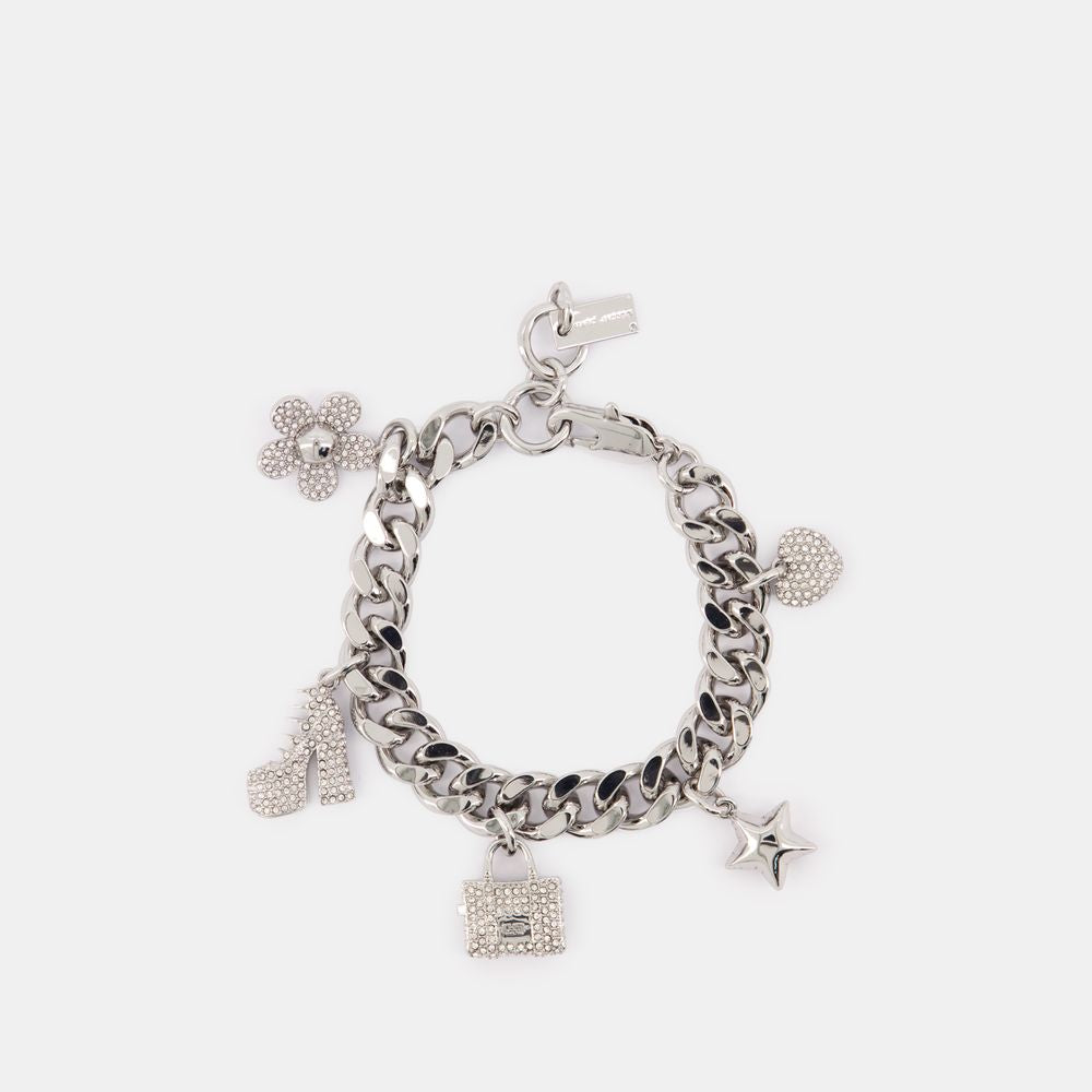 MARC JACOBS Elegant Mini Icon Pave Bracelet