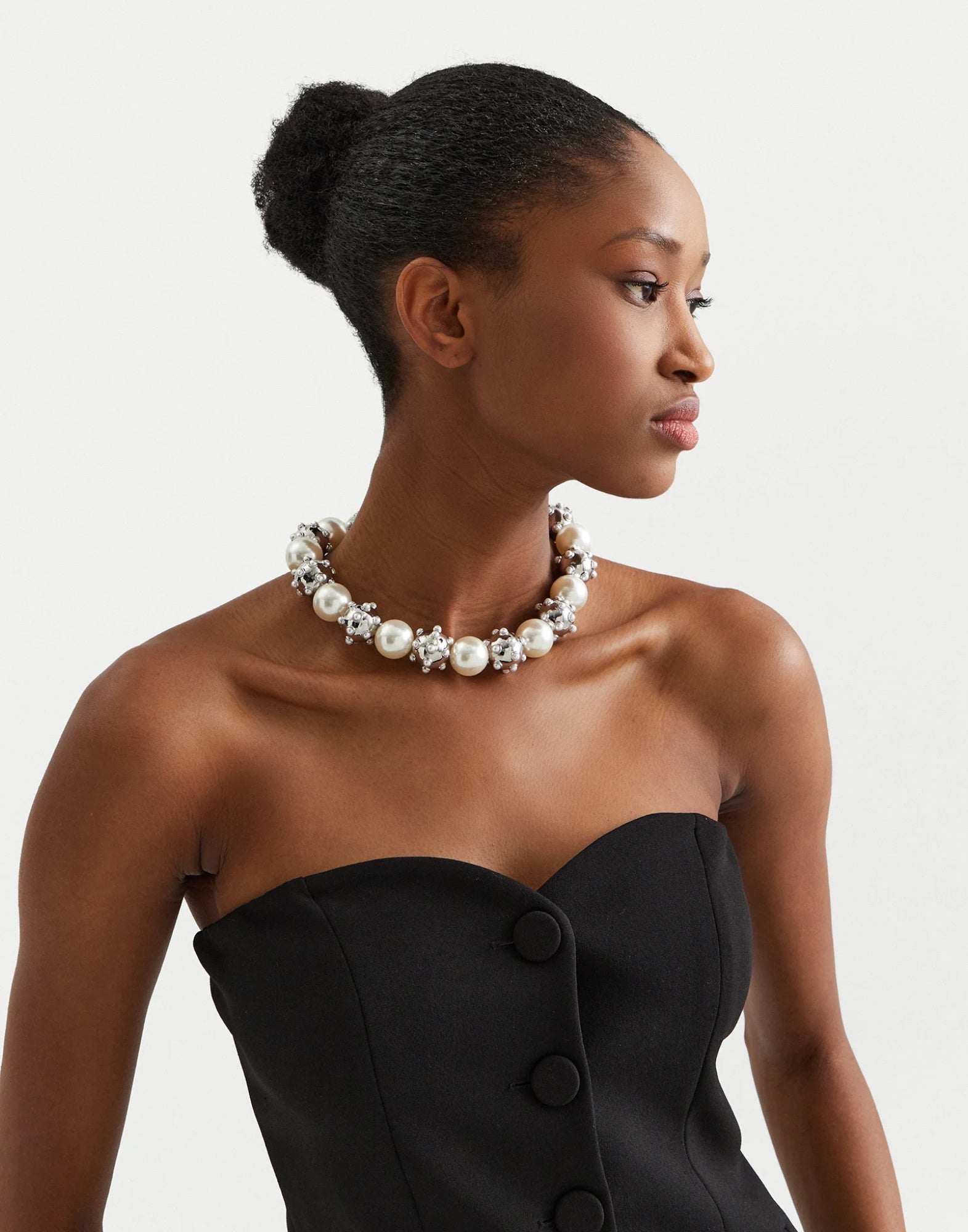 MARC JACOBS Pearl Dot Statement Necklace