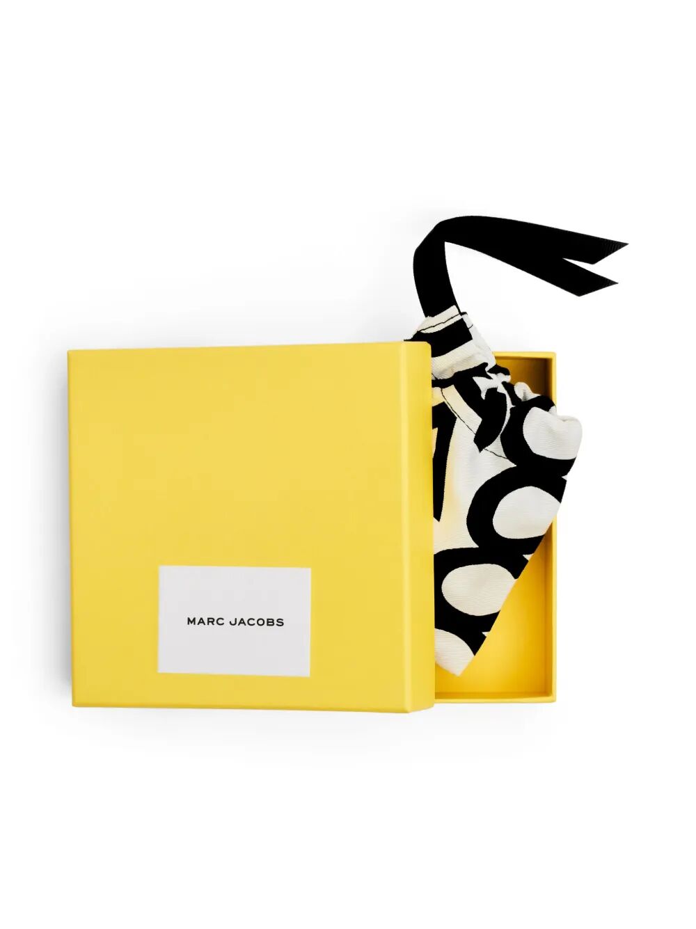 MARC JACOBS Logo Lettering Pearl Necklace