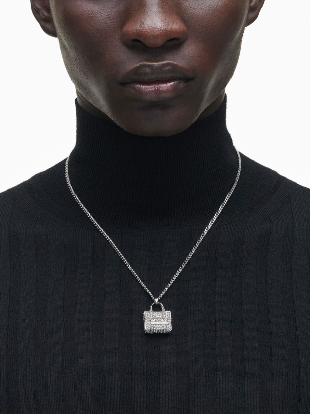 MARC JACOBS Cuban-Link Chain Statement Pendant Necklace