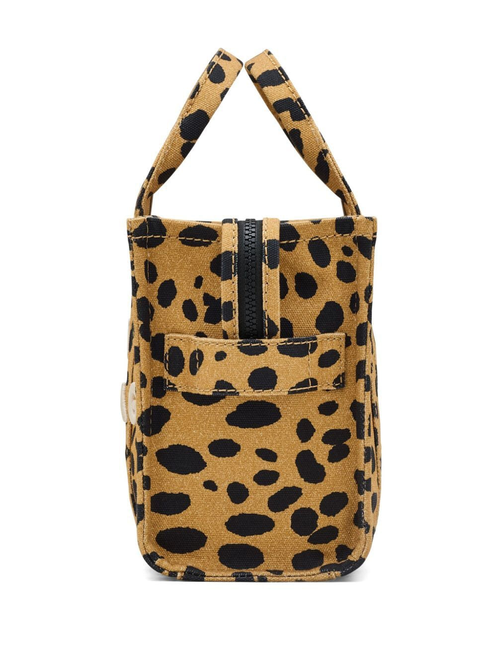 MARC JACOBS Mini Cheetah Canvas Tote Handbag