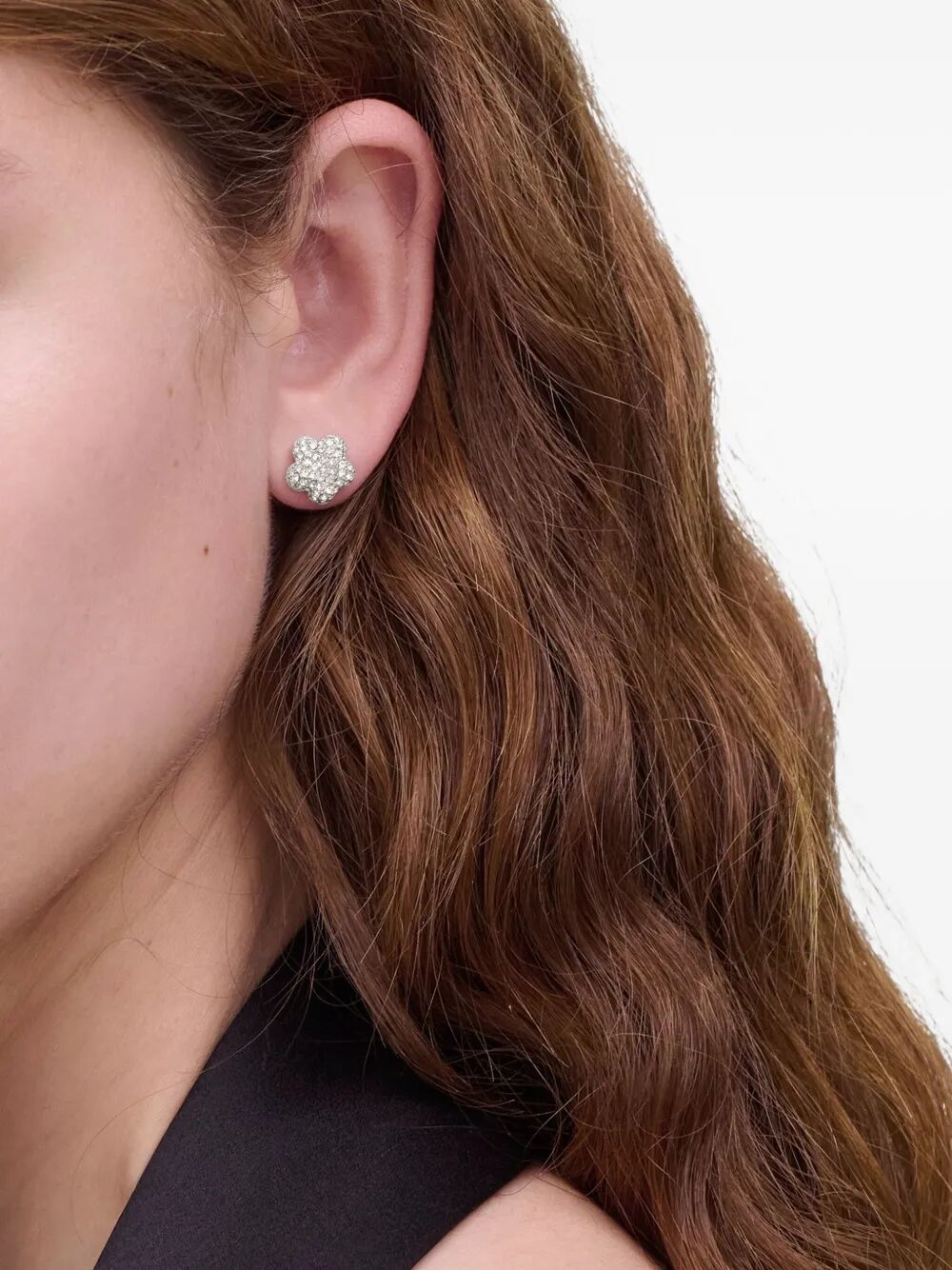 MARC JACOBS Daisy Pave Mini Stud Earrings