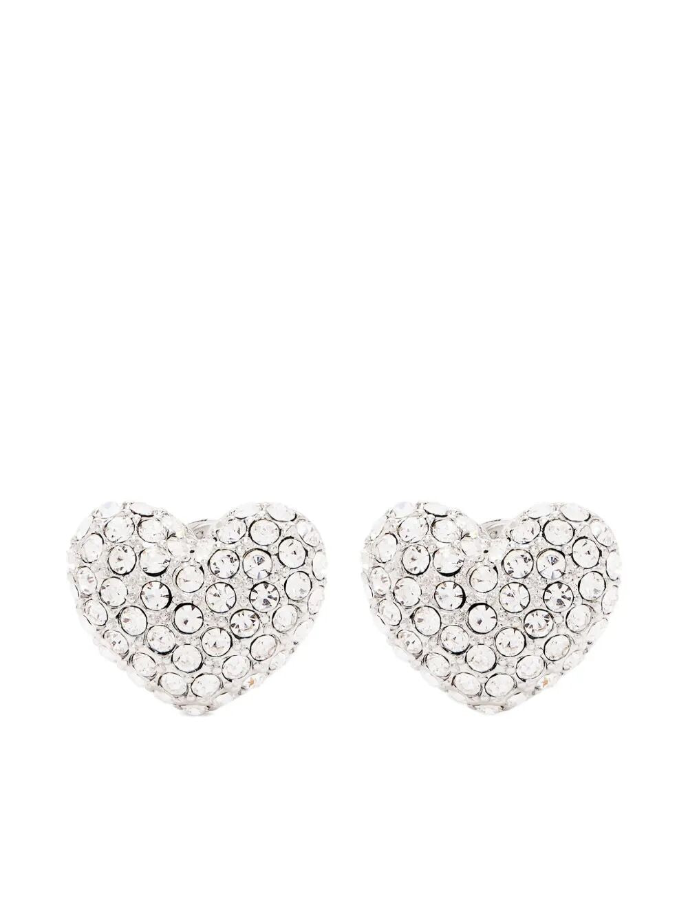 MARC JACOBS Heart Pave Mini Stud Earrings