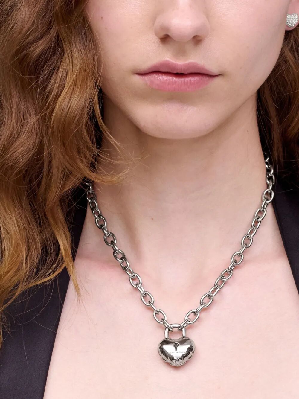 MARC JACOBS Balloon Heart Lock Pendant