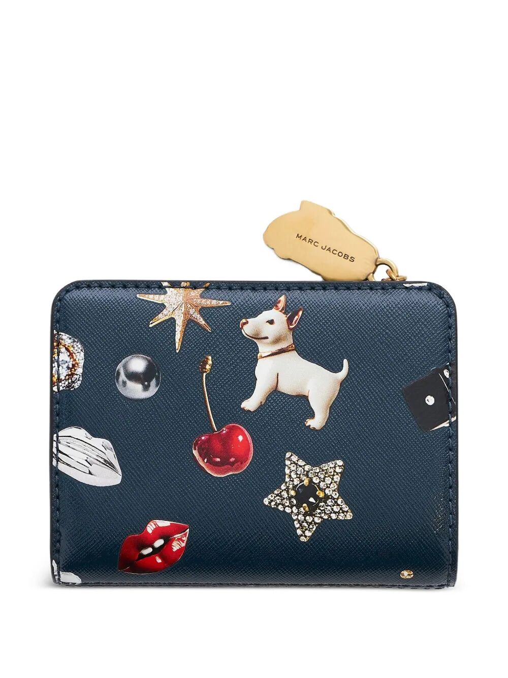 MARC JACOBS Mini Compact Leather Wallet