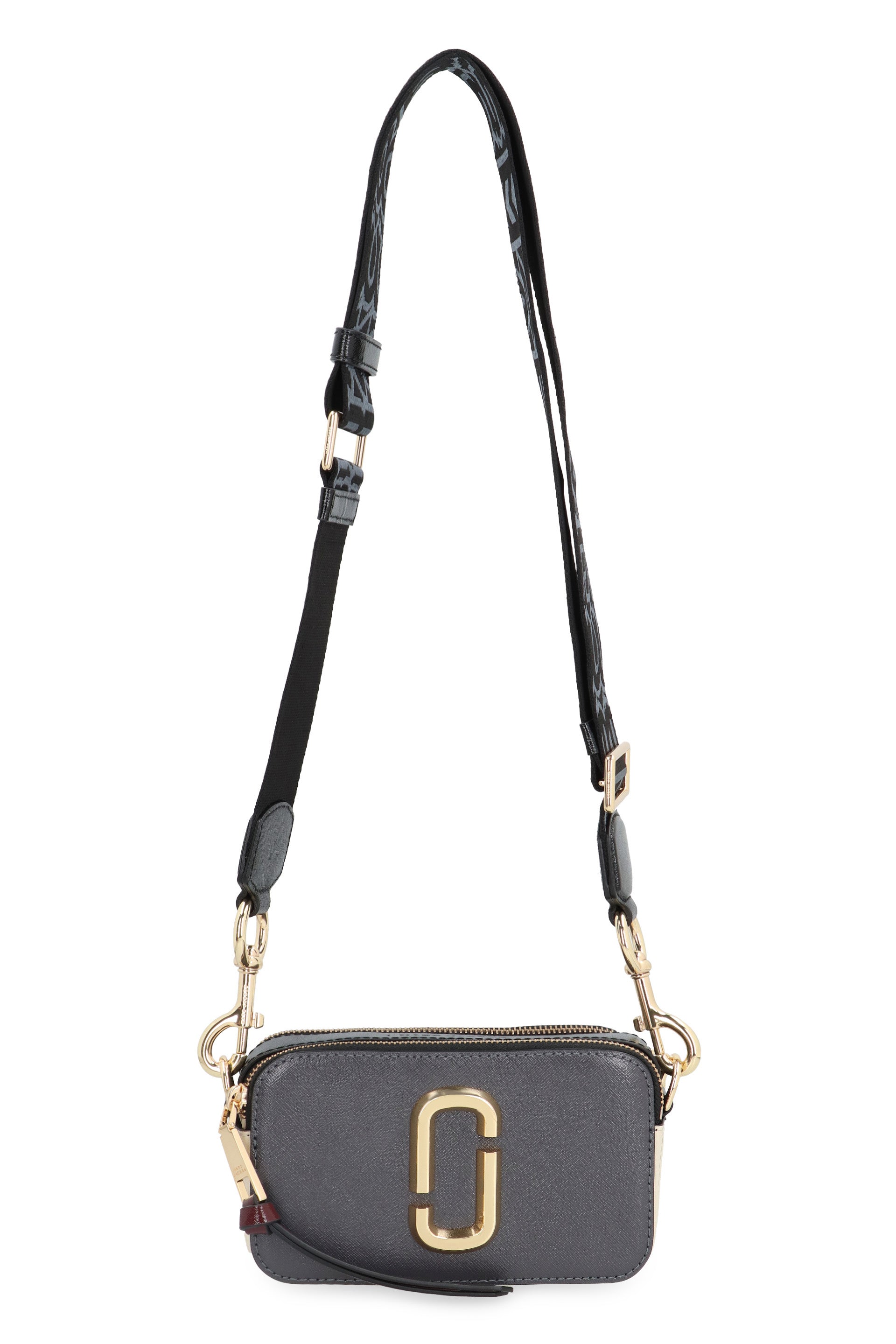 MARC JACOBS Mini Leather Camera Handbag with Adjustable Strap