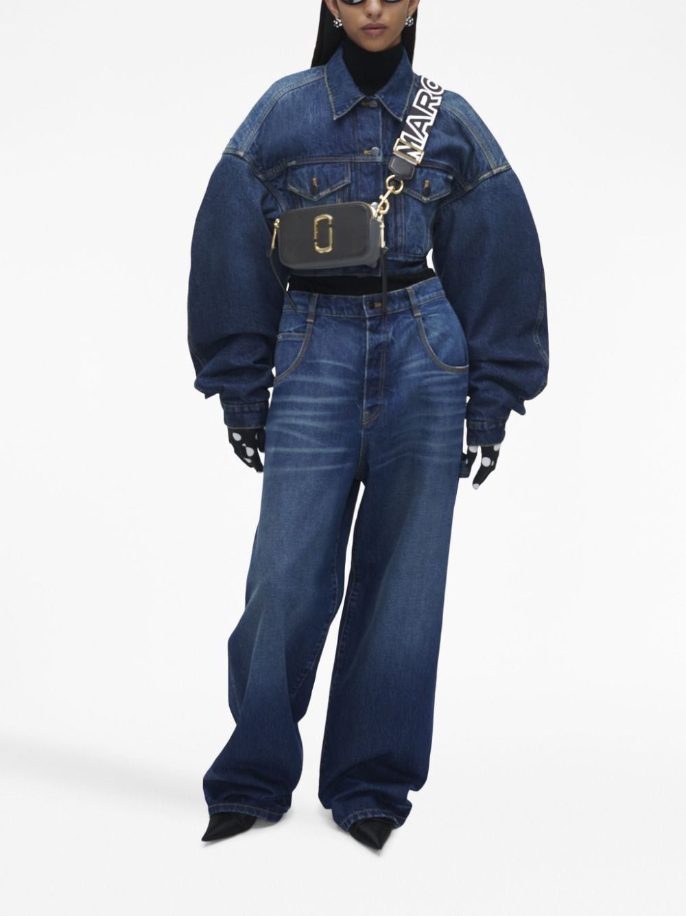 MARC JACOBS Mini Leather Crossbody Handbag