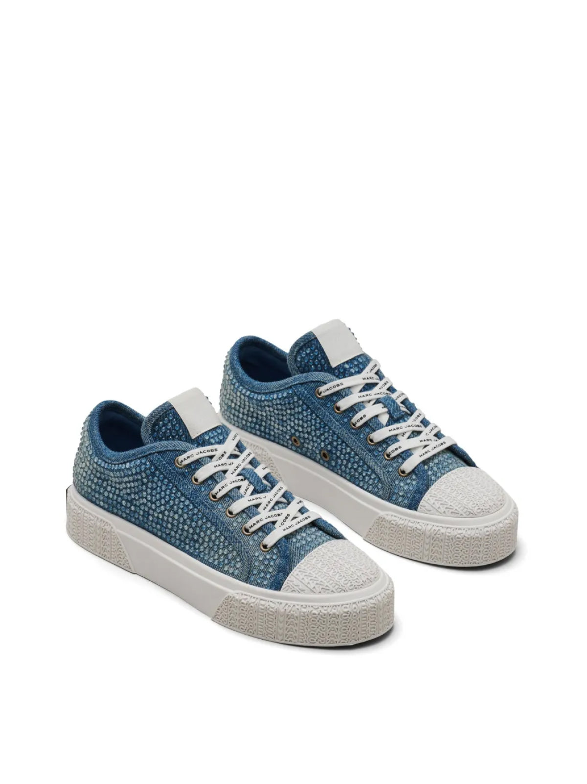 MARC JACOBS Crystal Denim Sneakers for Women