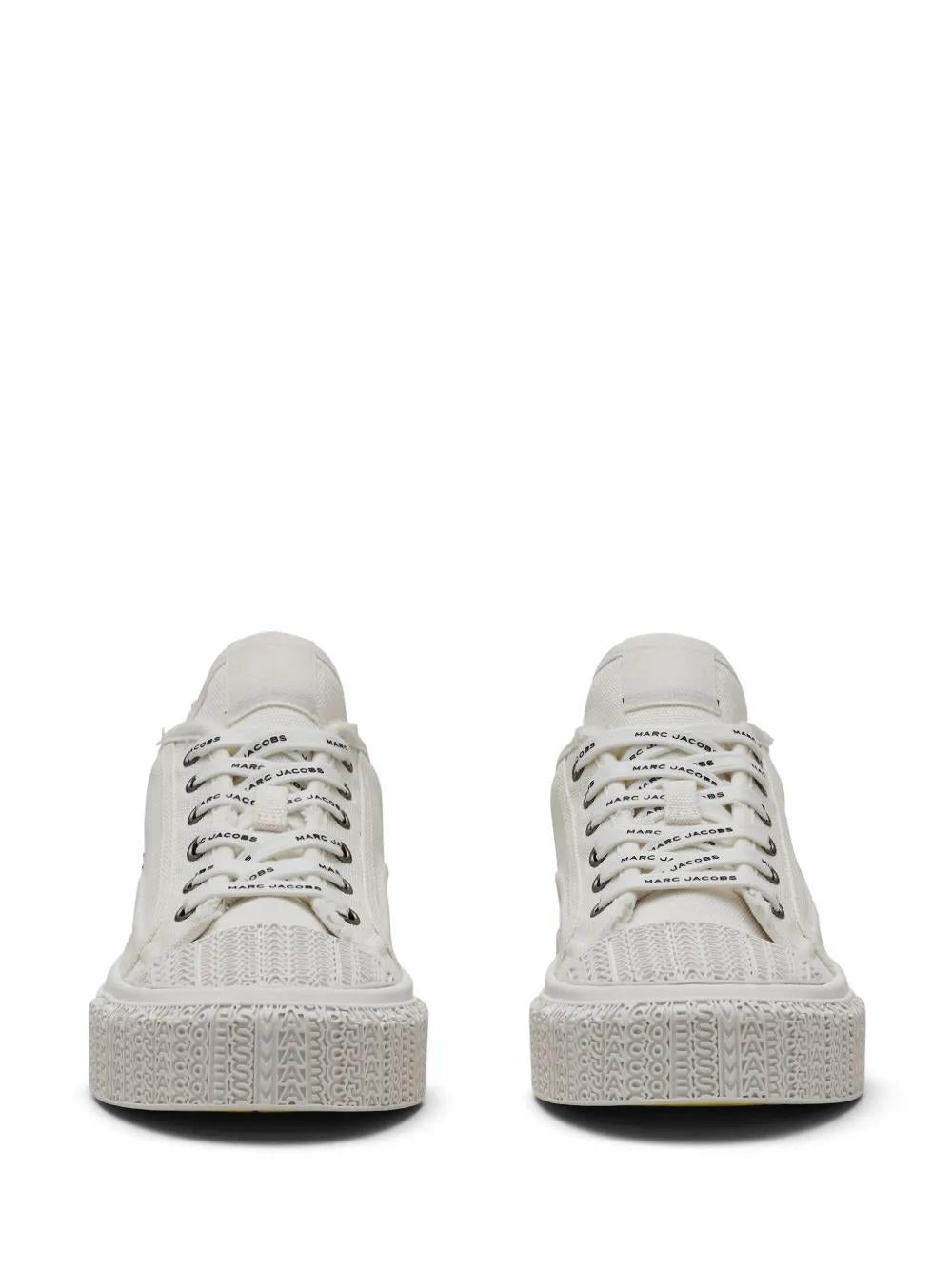 MARC JACOBS Worn-Look Canvas Low-Top Sneakers for Women