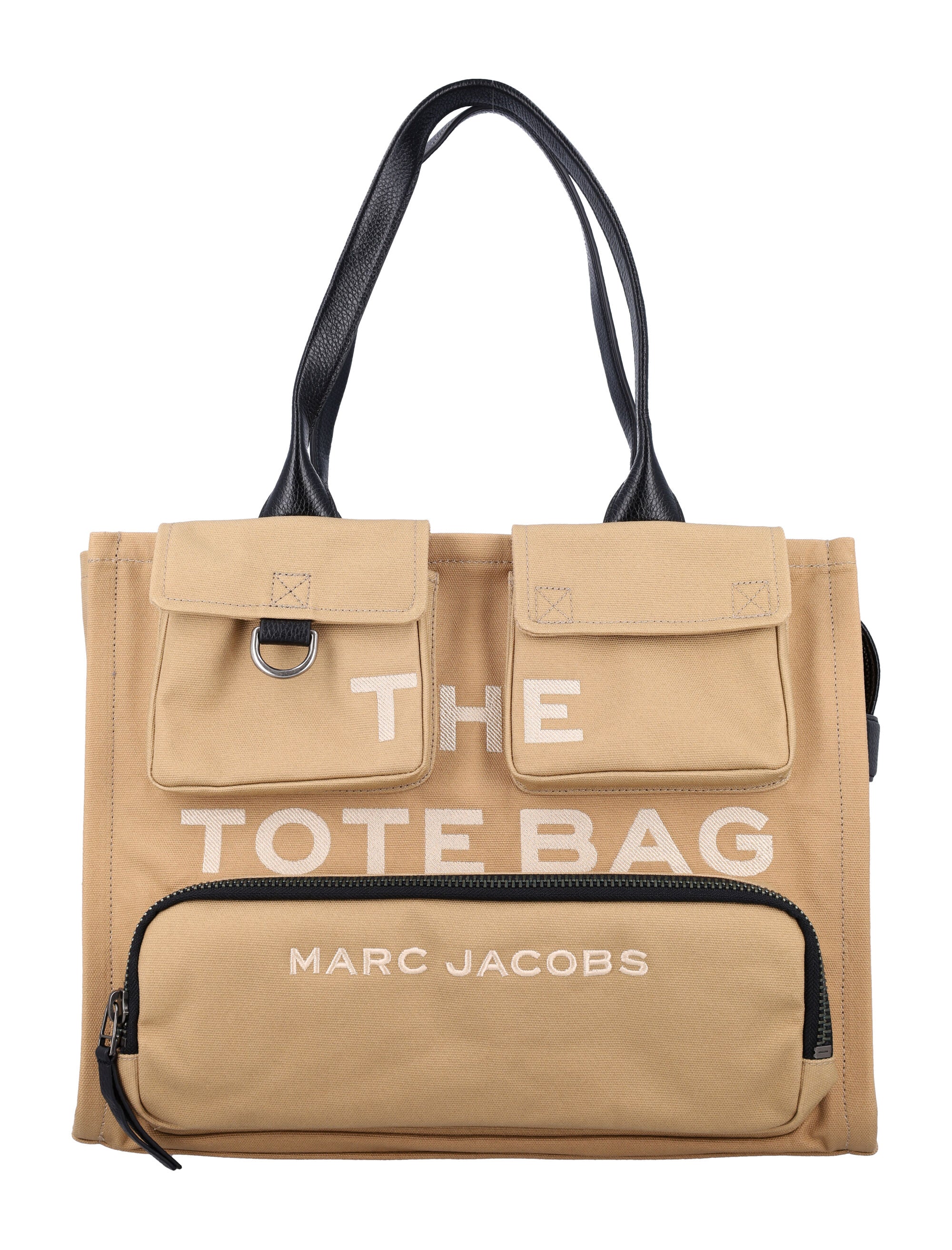 MARC JACOBS Large Cargo Canvas Tote Handbag