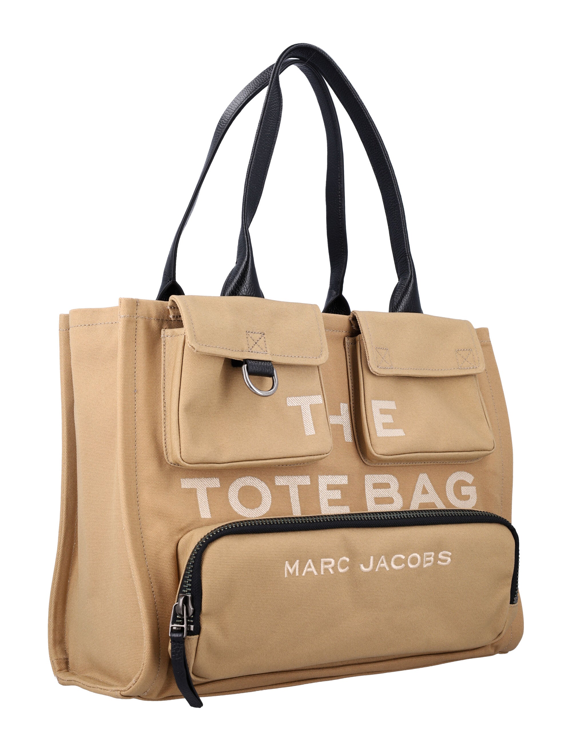 MARC JACOBS Large Cargo Canvas Tote Handbag
