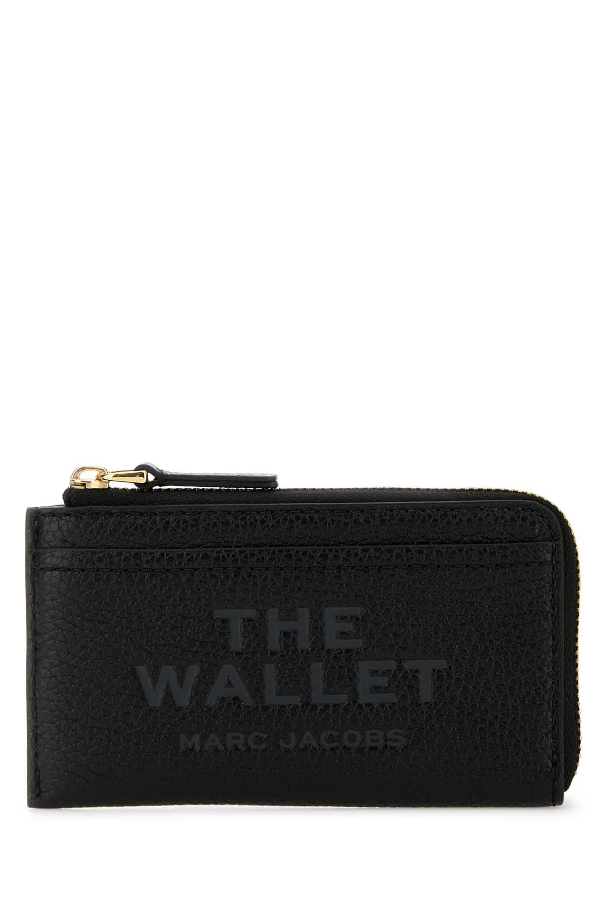 MARC JACOBS Leather Multi Wallet with Top Zip - Mini Size