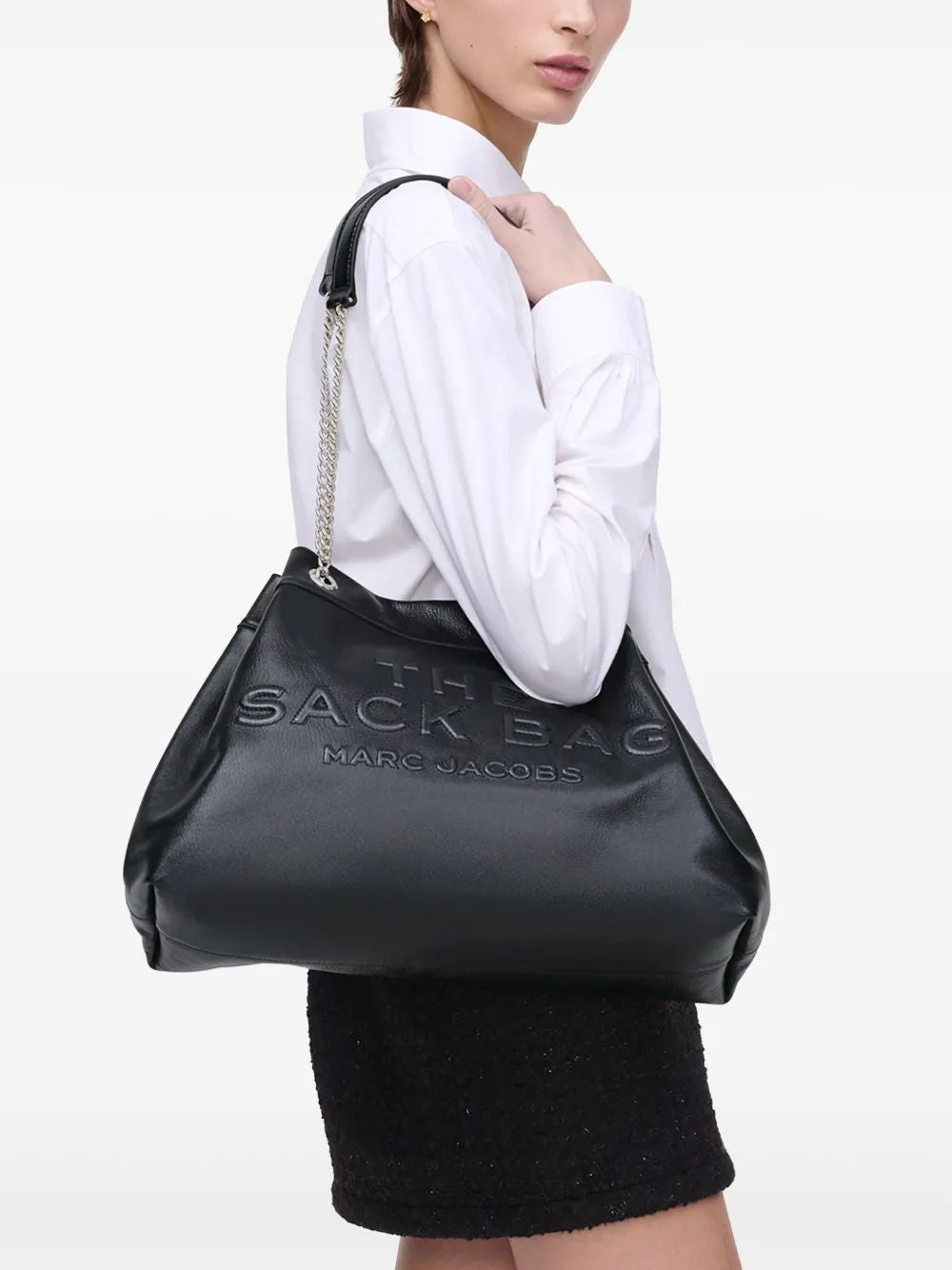MARC JACOBS Leather Shoulder Handbag