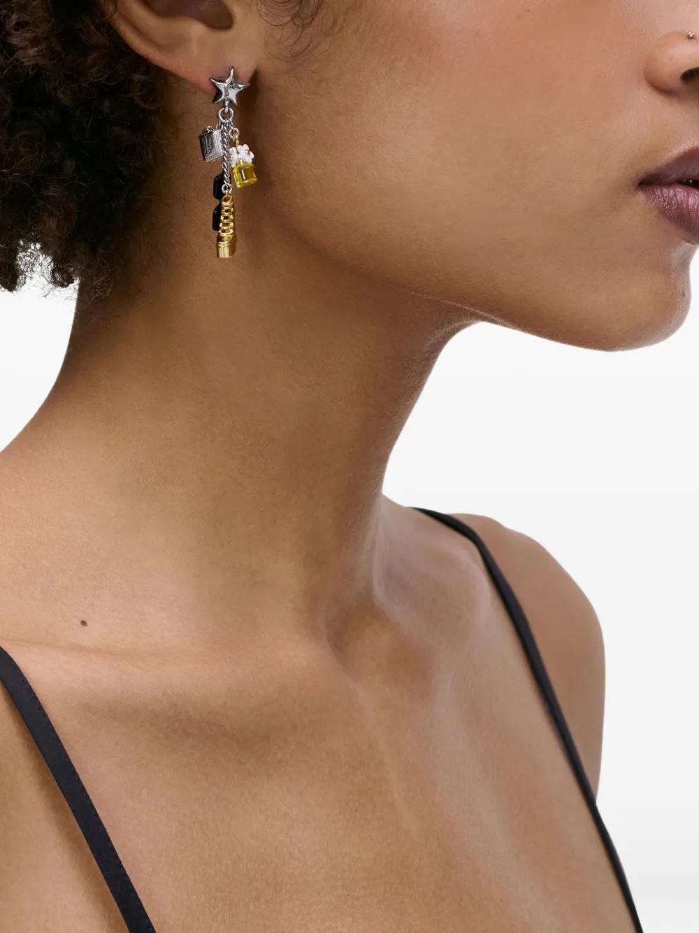 MARC JACOBS Mini Icon Charm Earrings