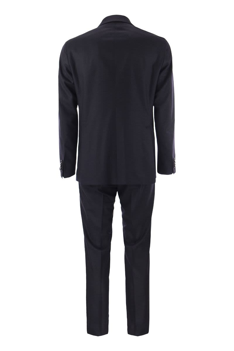 TAGLIATORE Double-Breasted Men's Suit in Wool and Cashmere