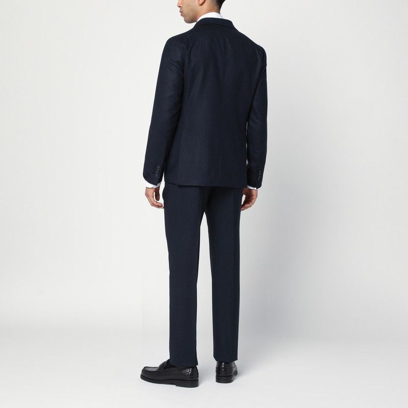TAGLIATORE Single-Breasted Wool and Cashmere Suit