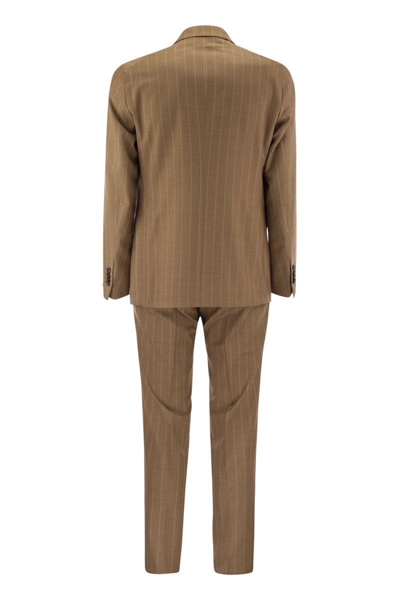 TAGLIATORE Classic Pinstripe Suit with Slim Fit