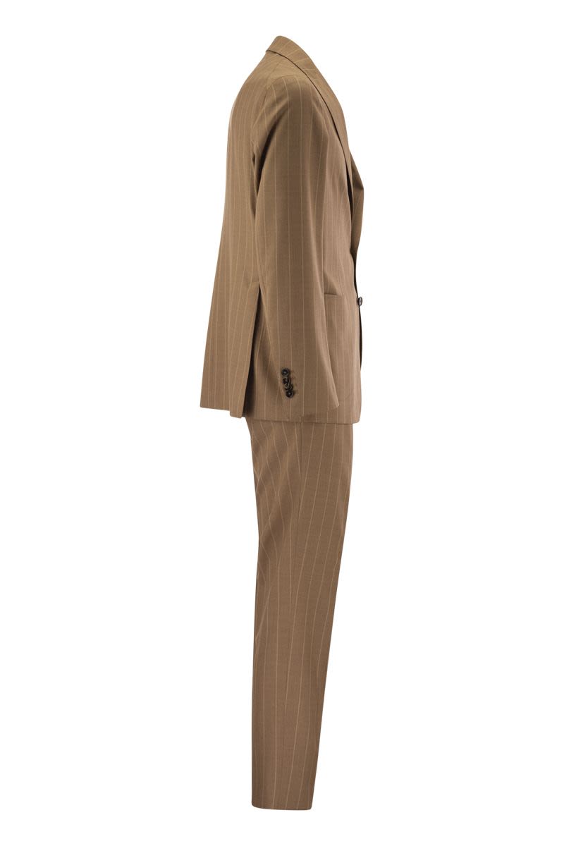 TAGLIATORE Classic Pinstripe Suit with Slim Fit
