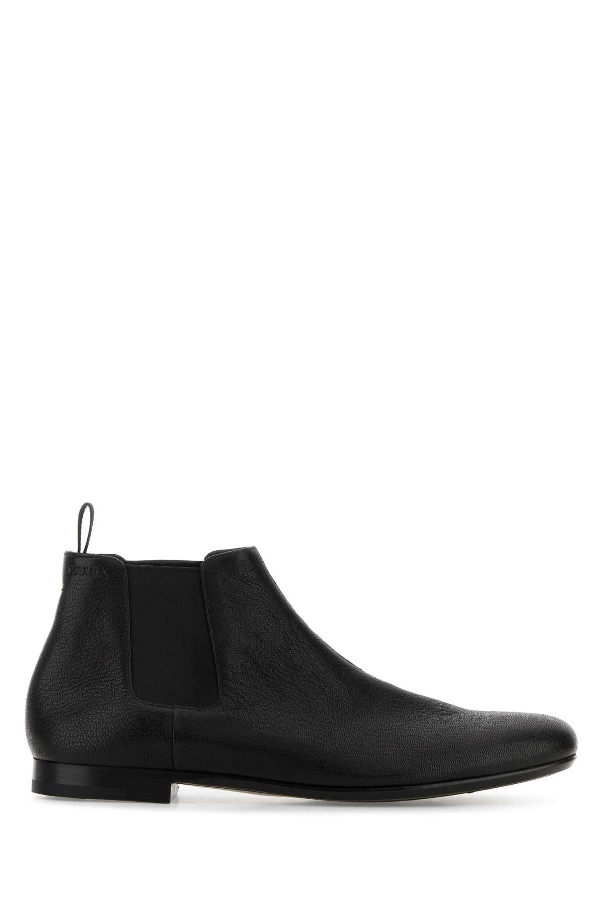 PRADA Men's Premium Leather Ankle Boots