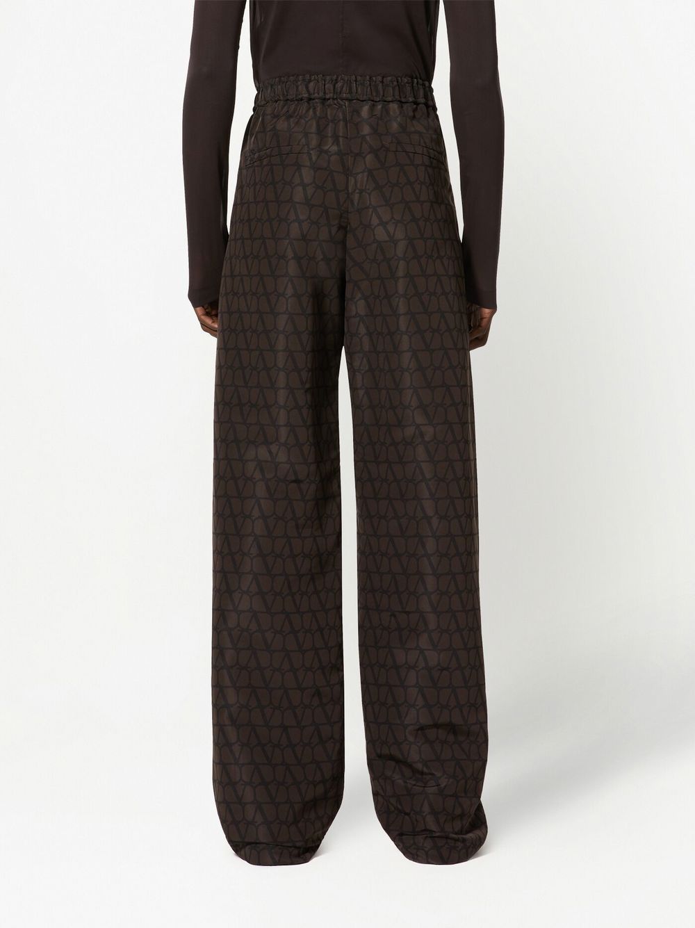 VALENTINO GARAVANI Wide-Leg Printed Trousers for Men