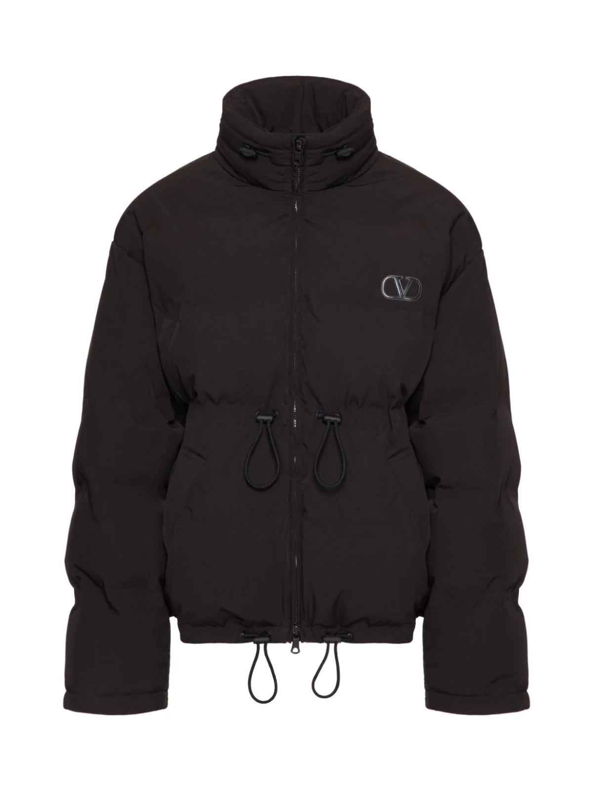 VALENTINO GARAVANI Men's Puffer Jacket with Logo Design