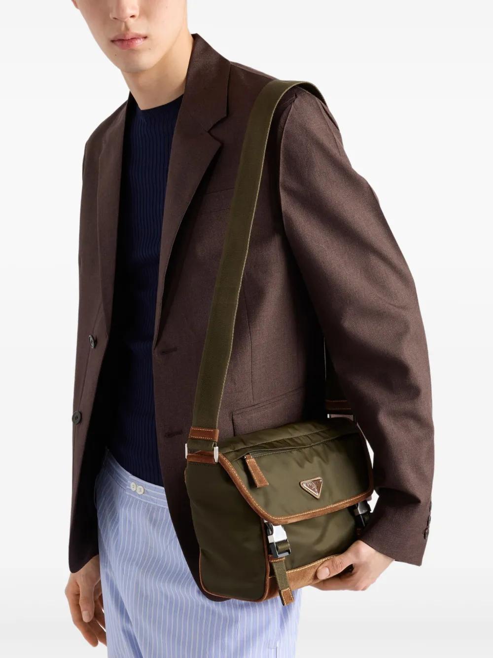 PRADA Soft Fabric Mini Handbag for Men - FW25 Edition