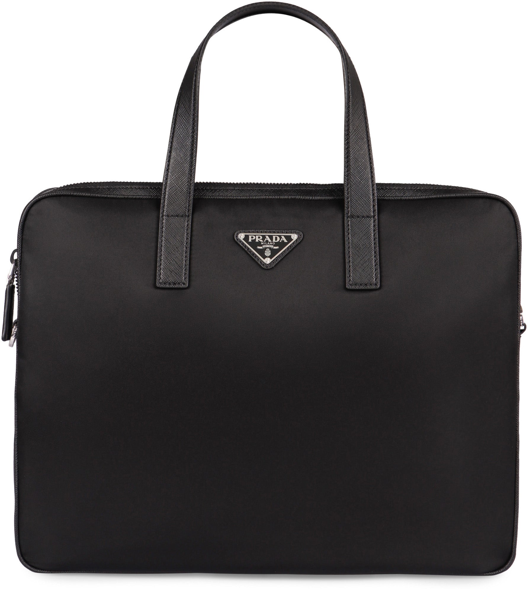 PRADA Men's Mini Recycled Nylon Briefcase