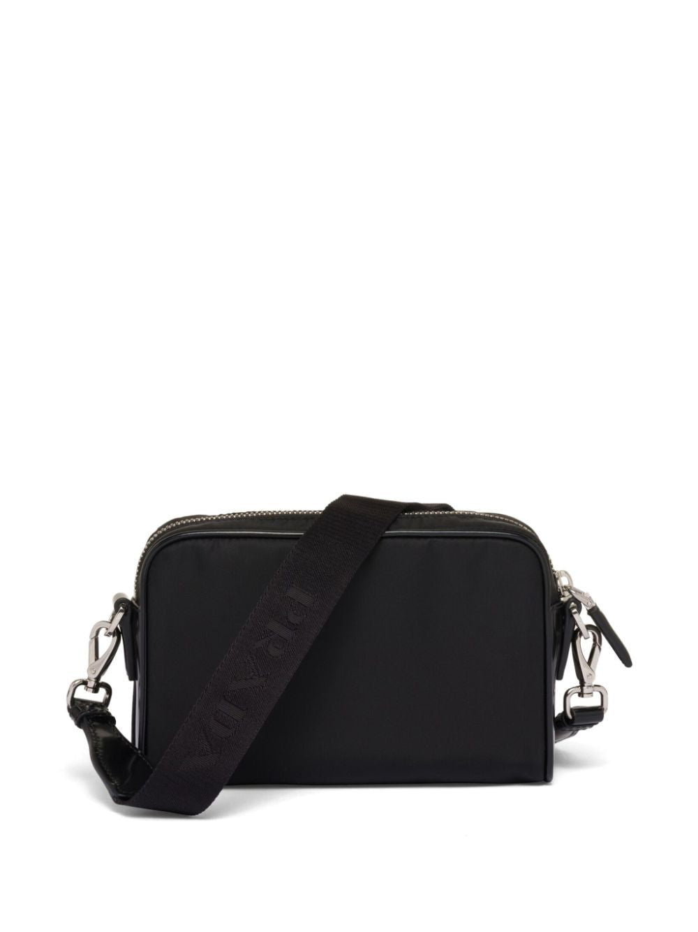PRADA Men's Re-Nylon and Leather Crossbody Handbag