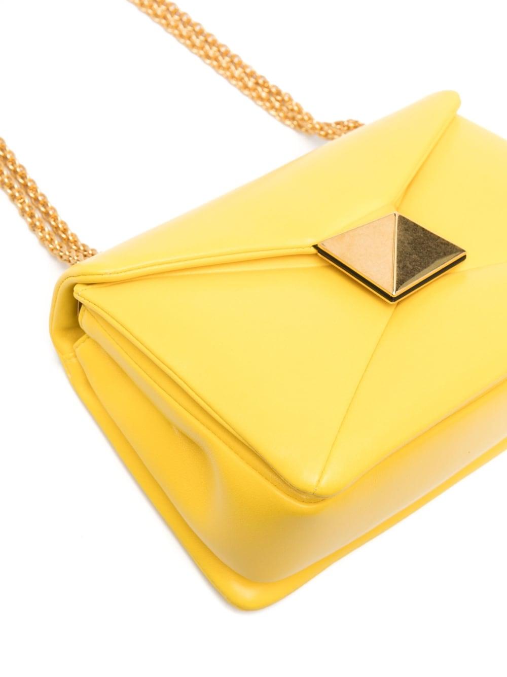 VALENTINO GARAVANI Mini One Stud Nappa Leather Shoulder Handbag