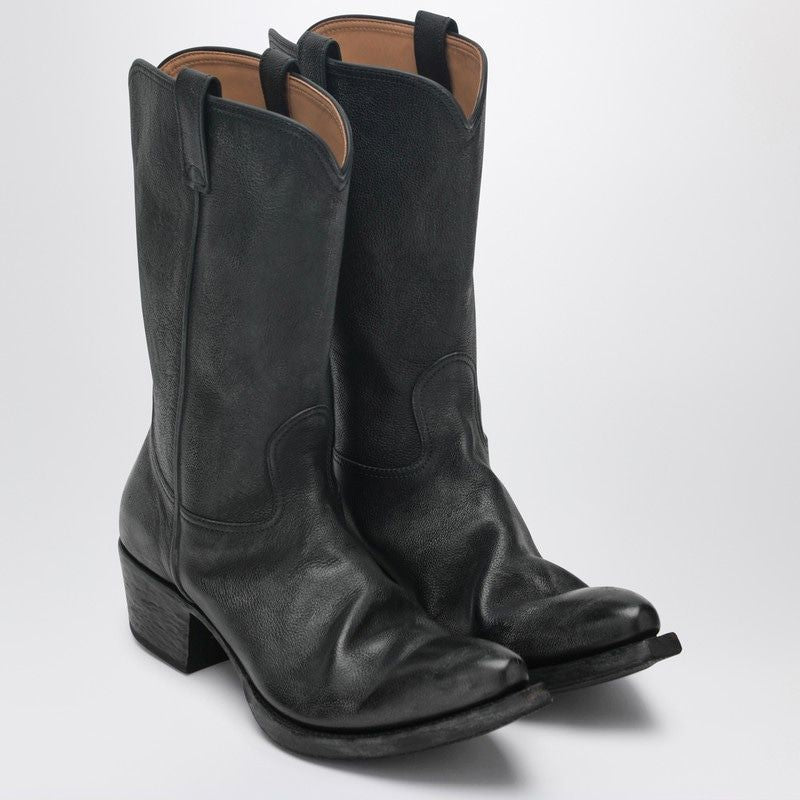 PRADA Classic Texan Cowboy Boots for Men