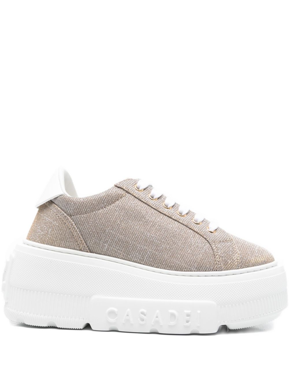 CASADEI Lace-Up Platform Sneakers for Women