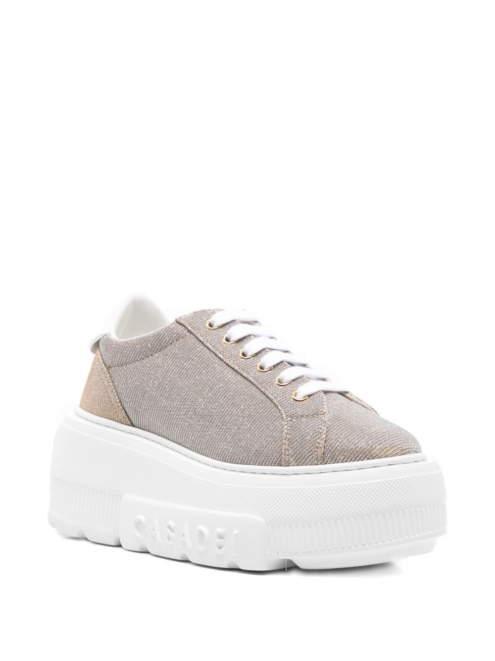 CASADEI Lace-Up Platform Sneakers for Women