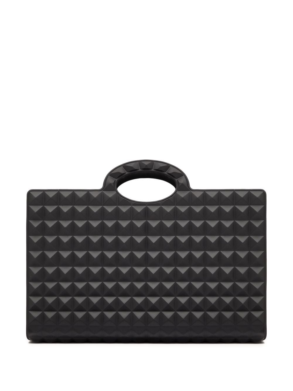 VALENTINO GARAVANI Rubber Le Troisième Mini Shopping Handbag