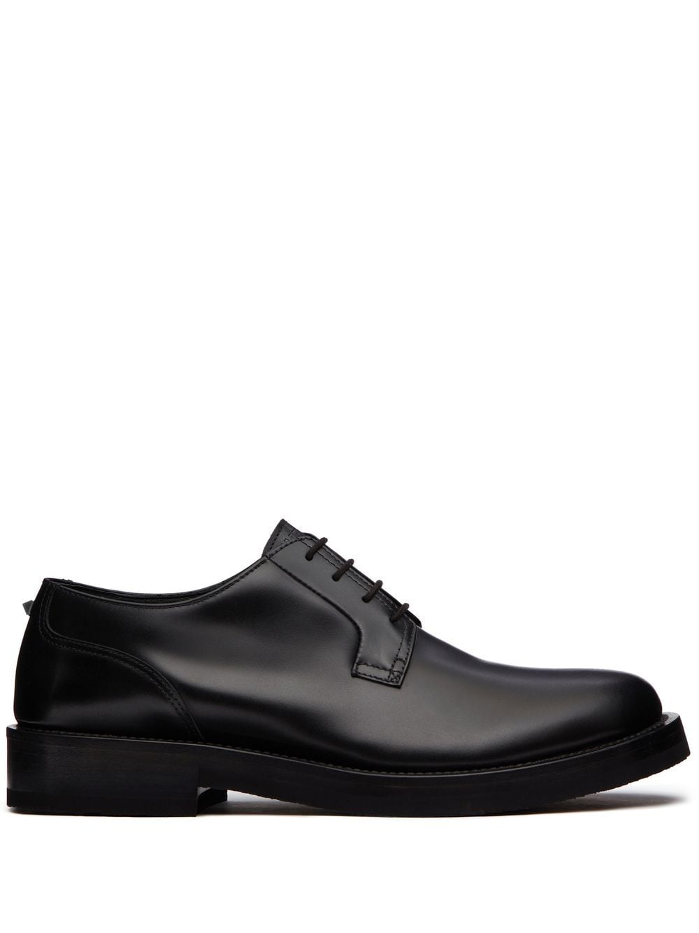 VALENTINO GARAVANI Classic Leather Lace-Up Shoes for Men