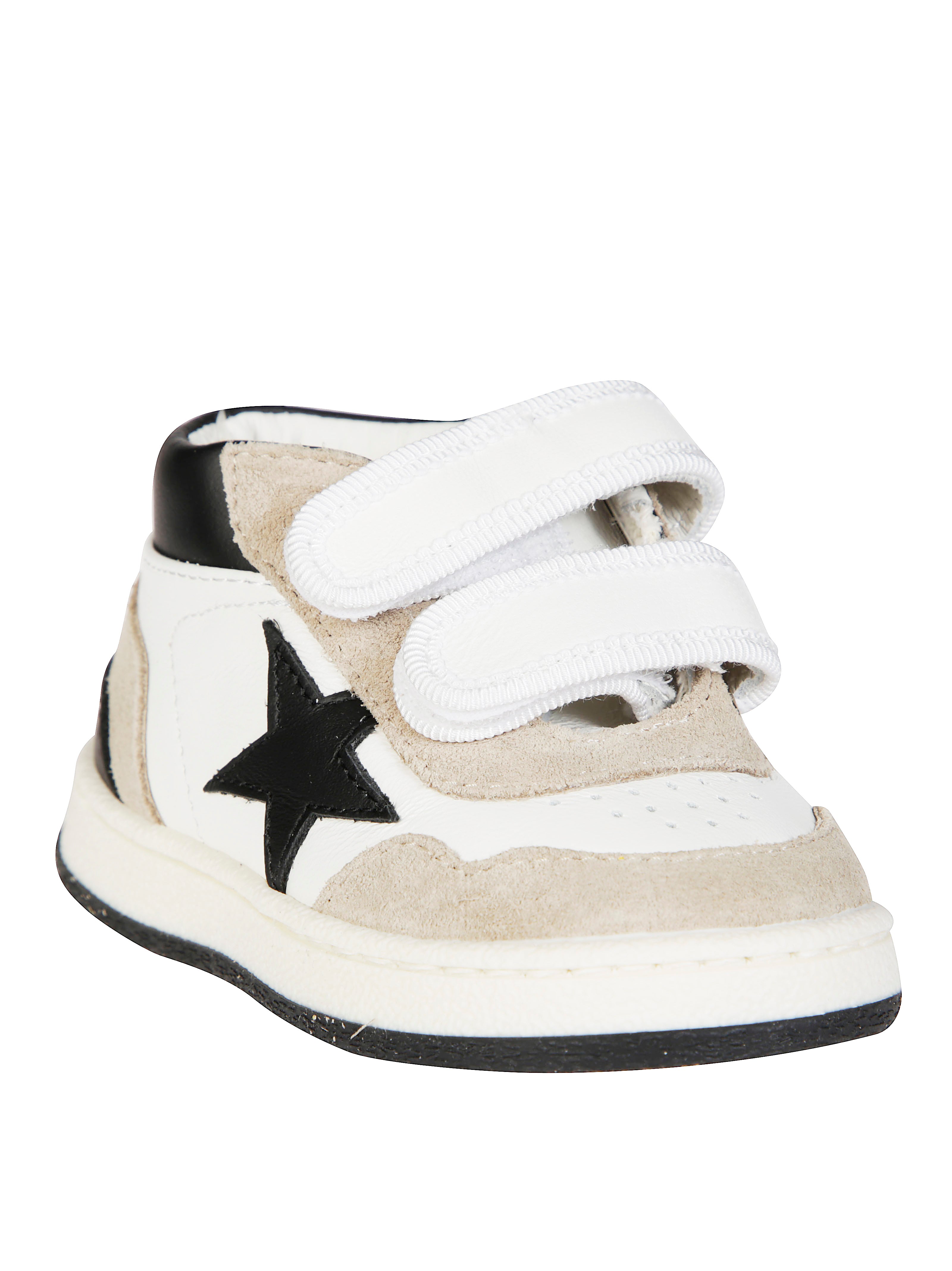 GOLDEN GOOSE Mini Nappa and Suede Sneaker Basket