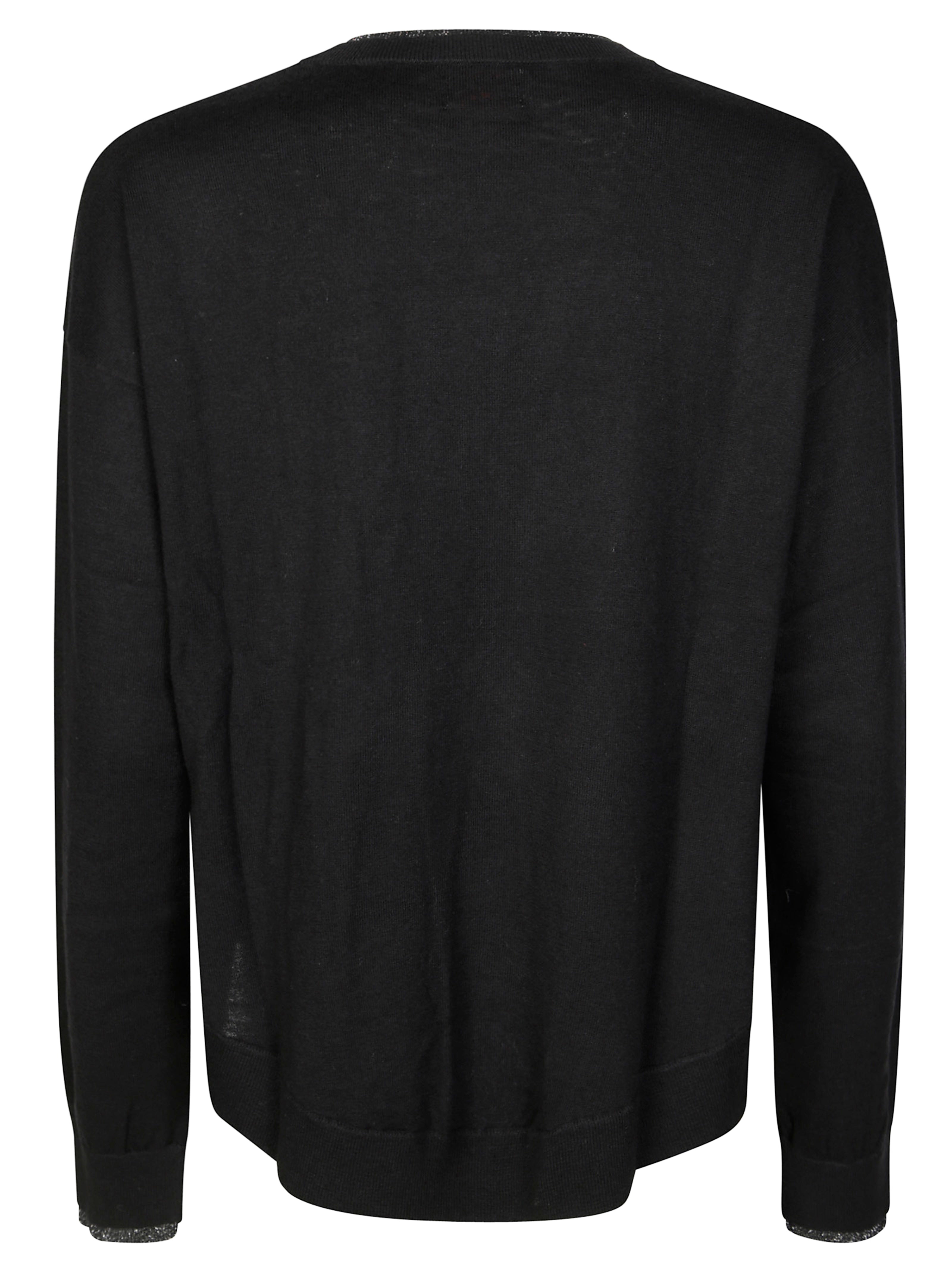 SUN 68 Lurex Knit Cardigan for Men - FW25 Collection