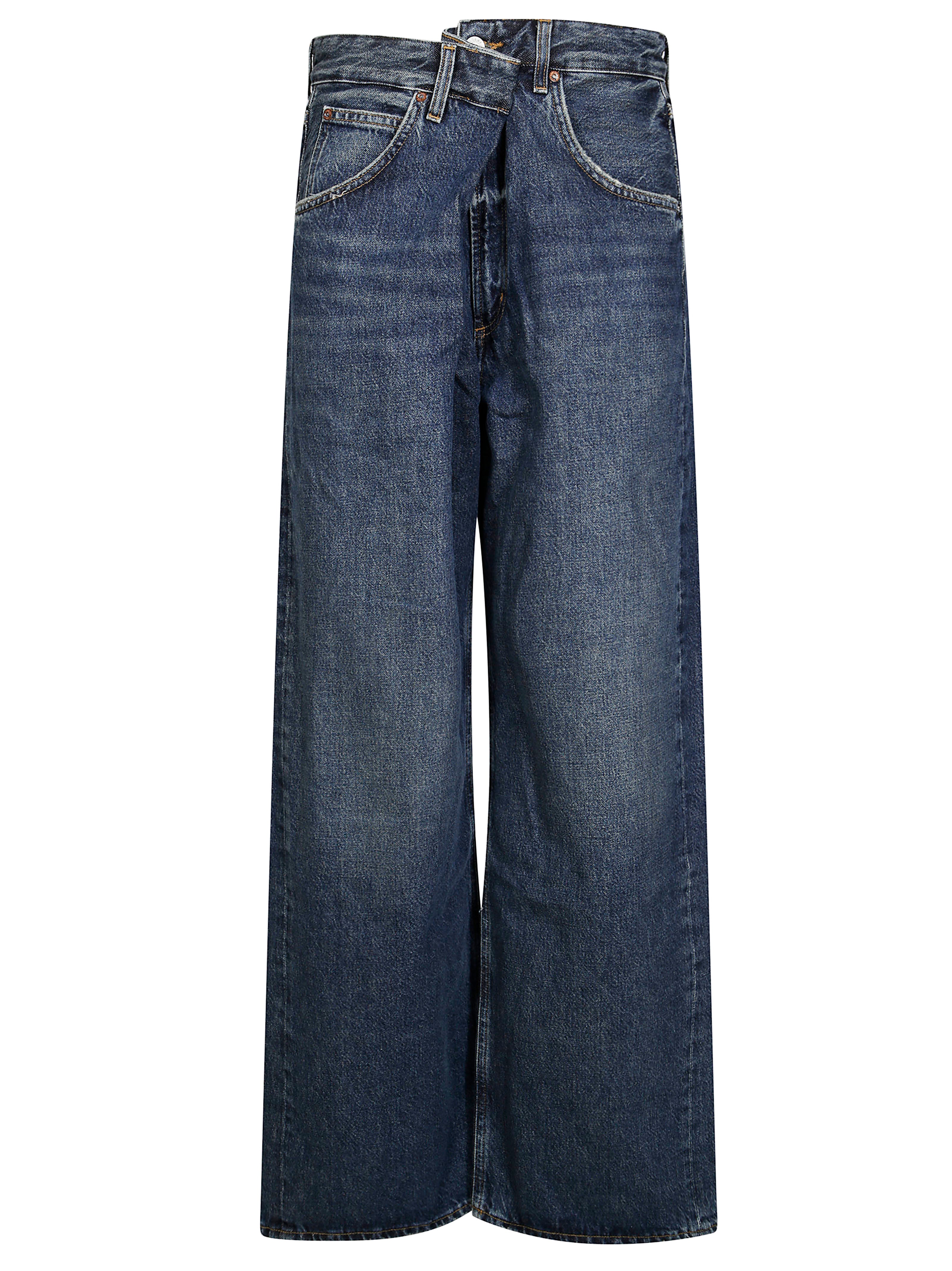 AGOLDE Men's Cross Closure Jeans